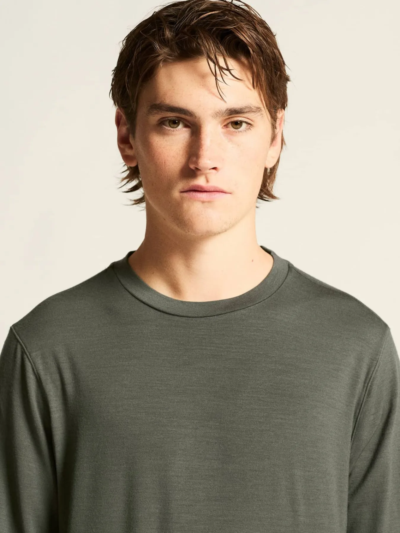 Craft Sportswear T-Shirts & Tröjor|Mellanlager^Wool Jersey LS CN M Chimera