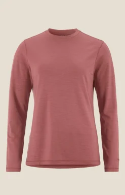 Craft Sportswear Träning^Wool Jersey LS CN W Rose Brown
