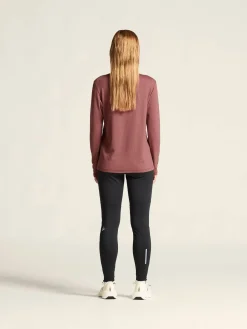 Craft Sportswear Träning^Wool Jersey LS CN W Rose Brown