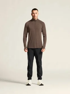 Craft Sportswear T-Shirts & Tröjor^Wool LS Tee M Prune/Melange