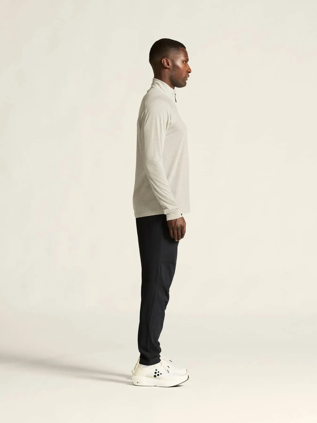 Craft Sportswear T-Shirts & Tröjor^Wool LS Tee M Cloud/Melange