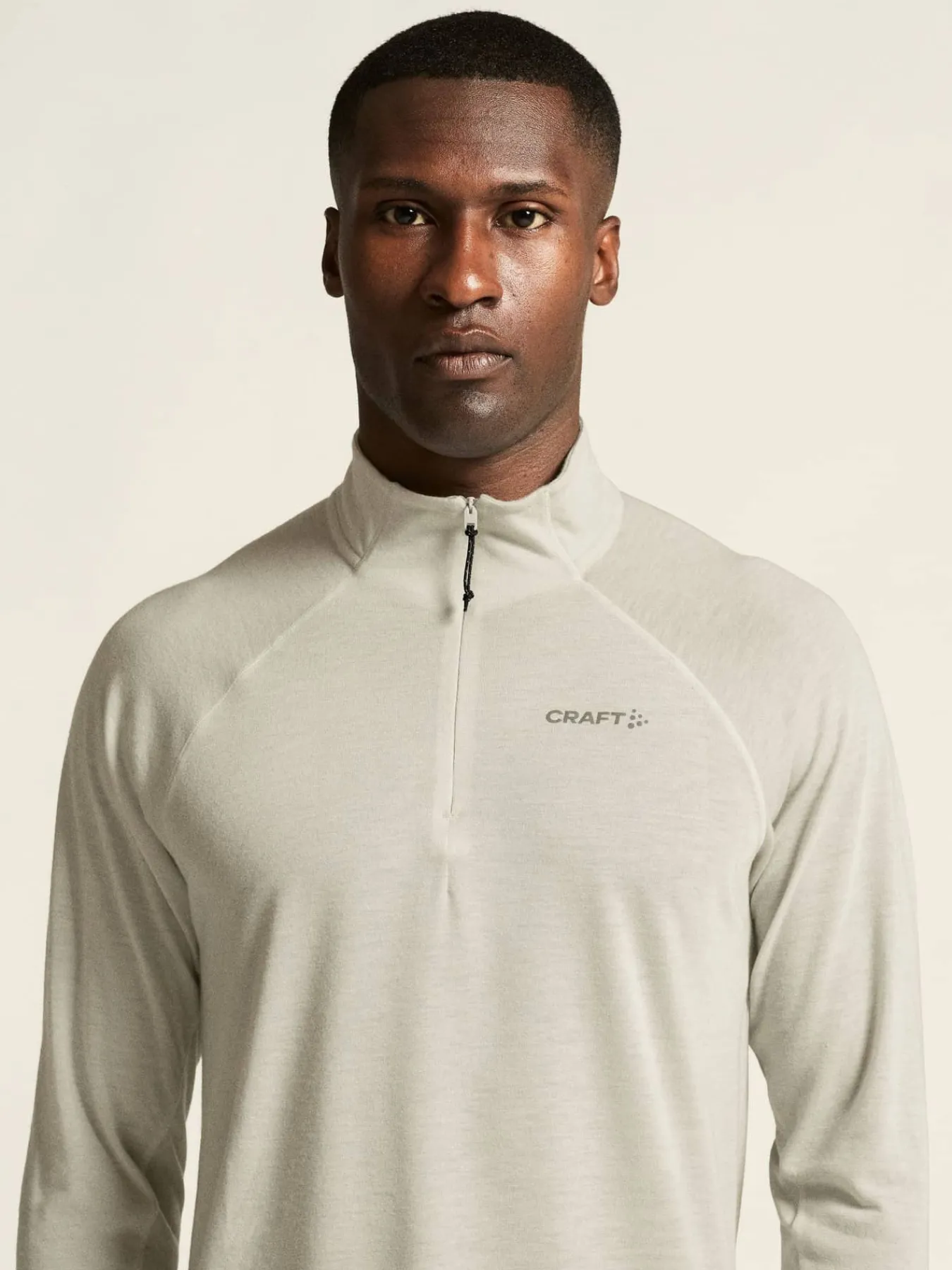 Craft Sportswear T-Shirts & Tröjor^Wool LS Tee M Cloud/Melange