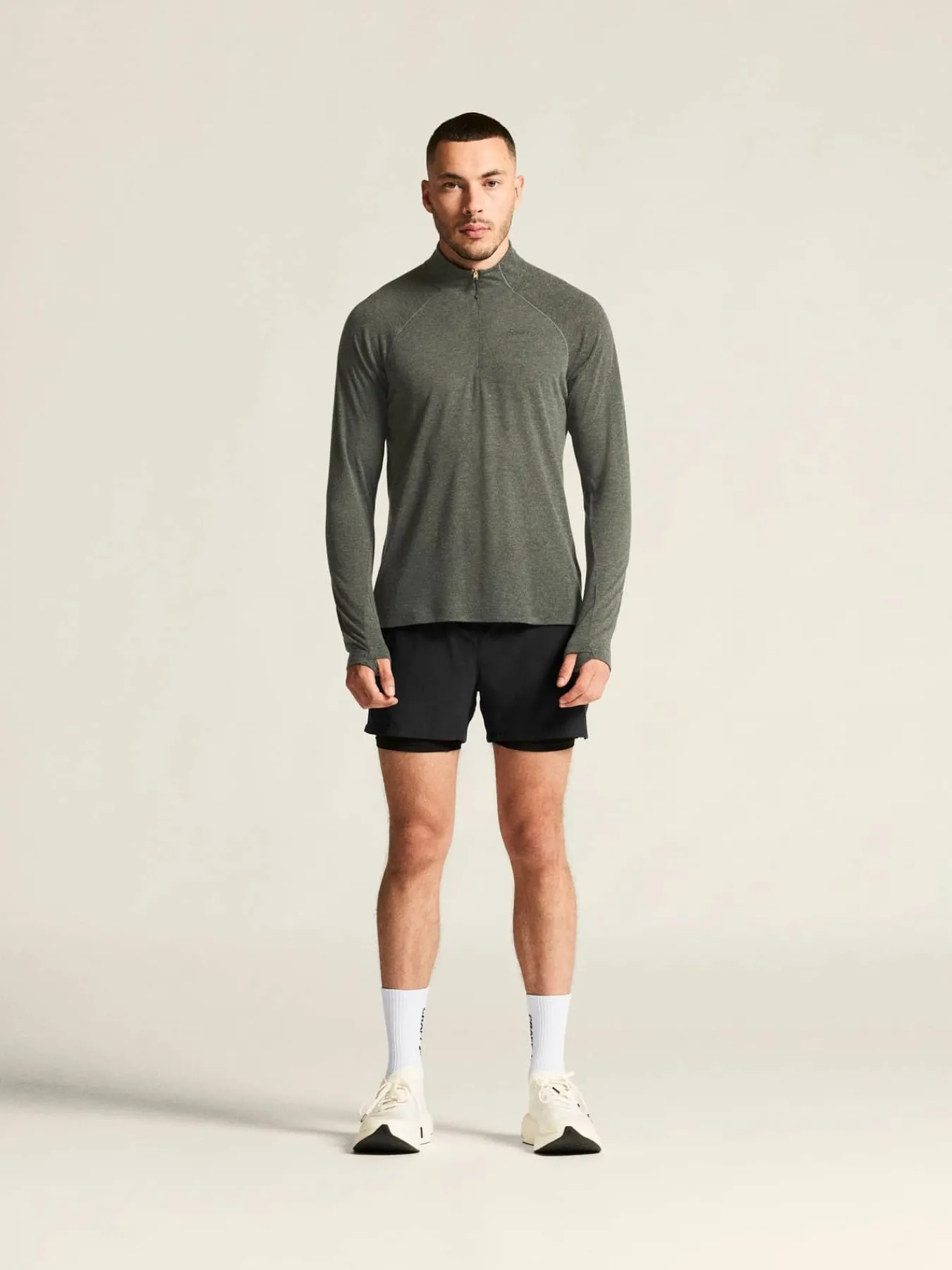 Craft Sportswear T-Shirts & Tröjor^Wool LS Tee M Chimera/Melange