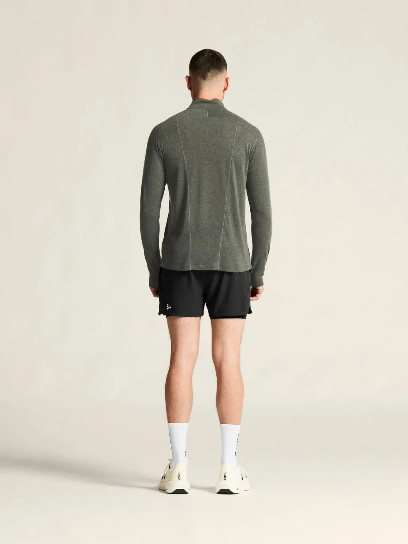 Craft Sportswear T-Shirts & Tröjor^Wool LS Tee M Chimera/Melange