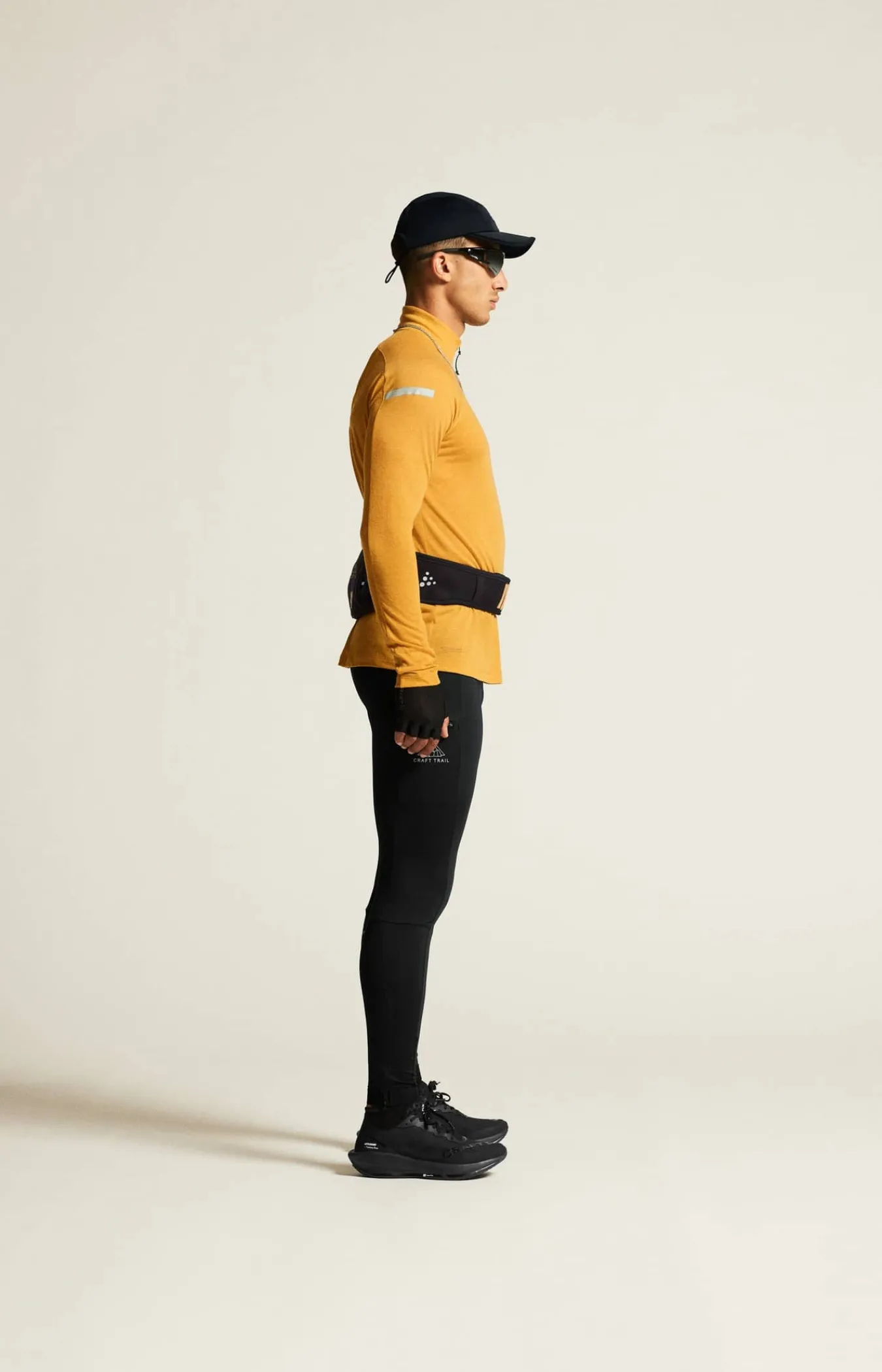 Craft Sportswear T-Shirts & Tröjor^Wool LS Tee M Turmeric/Melange