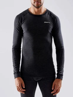 Craft Sportswear Underställ|Underställsset^Wool Merino Set M Black Melange