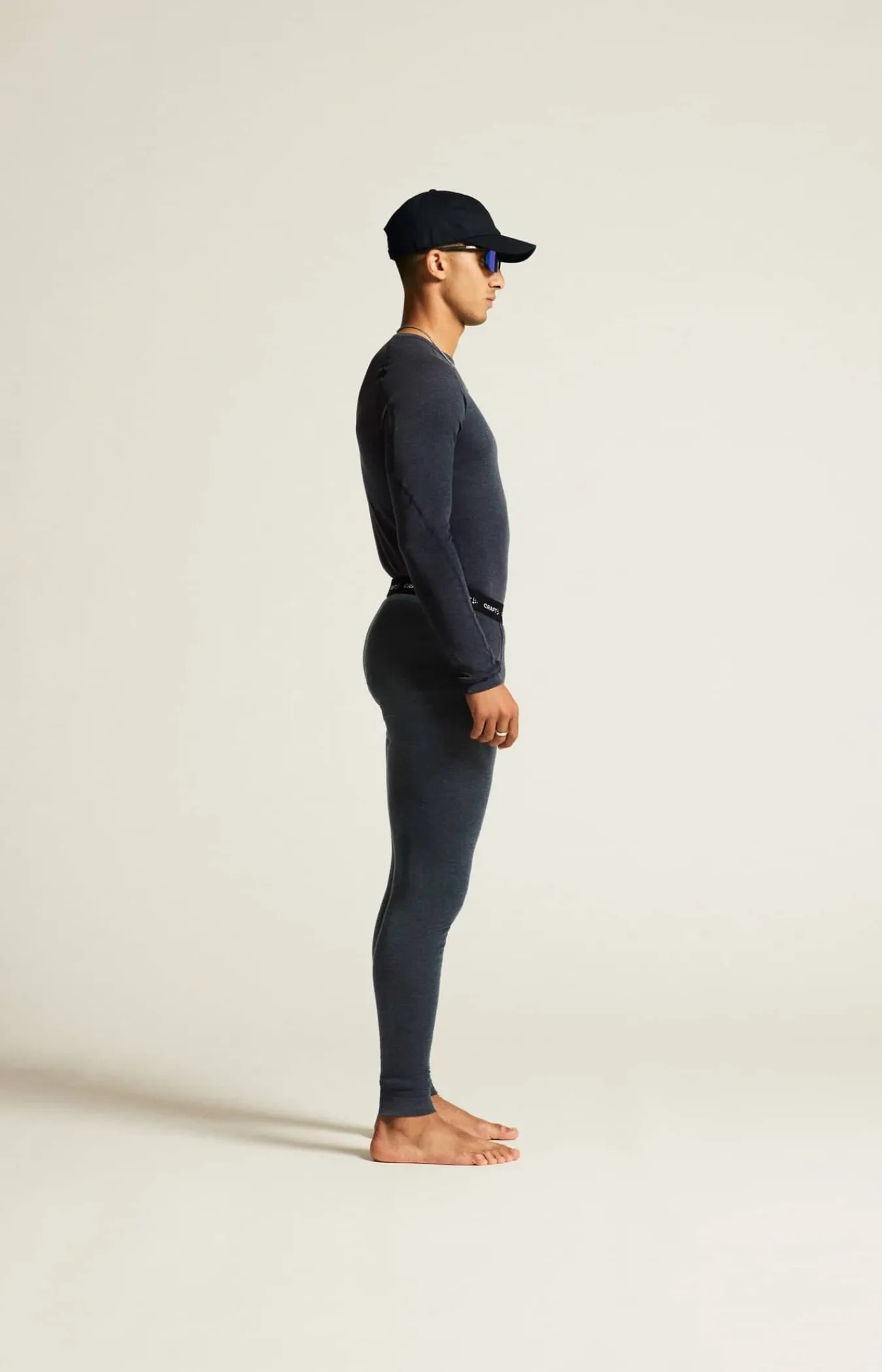 Craft Sportswear Underställ|Underställsset^Wool Merino Set M Blues/Melange