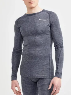 Craft Sportswear Underställ|Underställsset^Wool Merino Set M Blaze-Melange