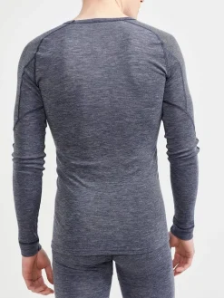 Craft Sportswear Underställ|Underställsset^Wool Merino Set M Blaze-Melange