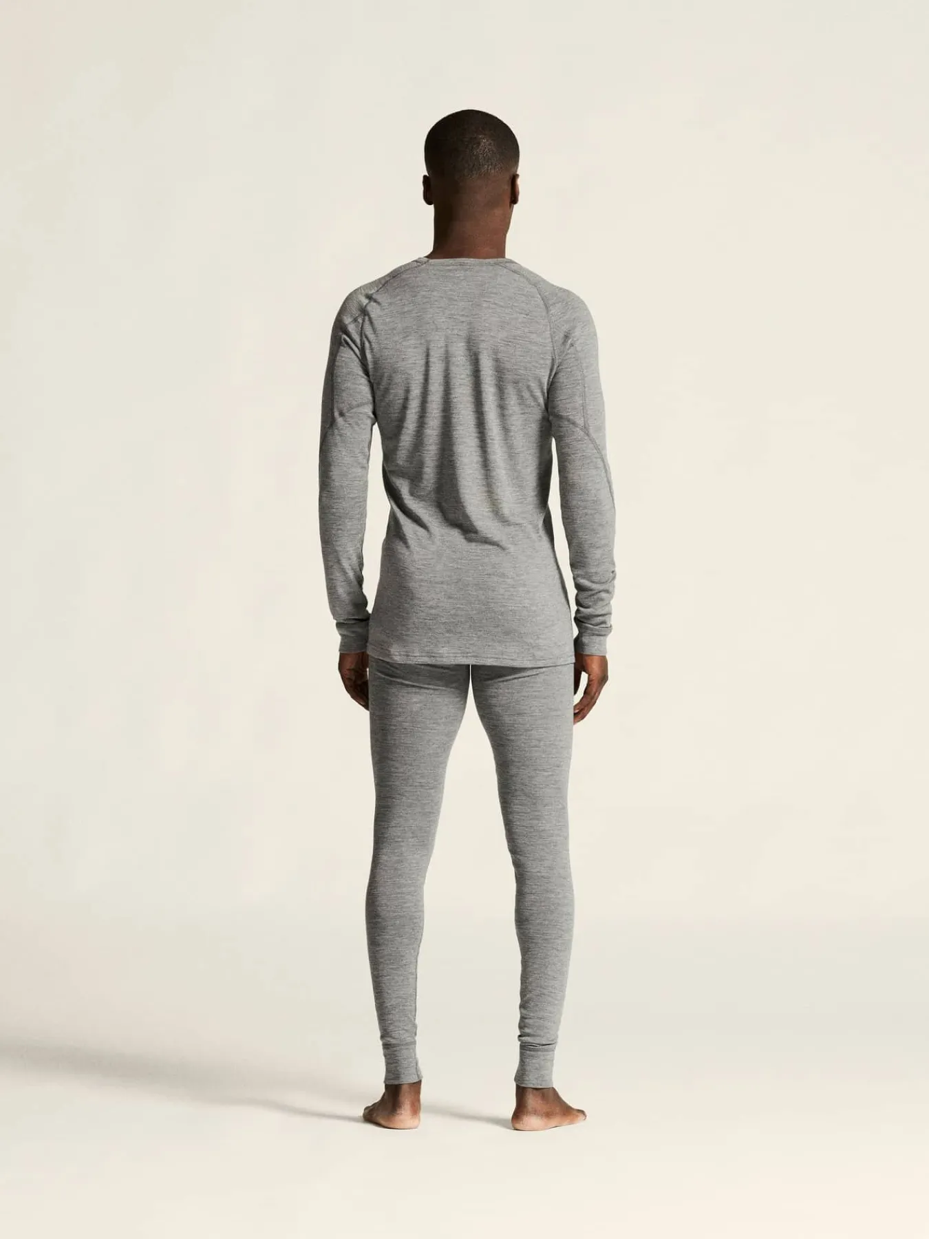 Craft Sportswear Underställ|Underställsset^Wool Merino Set M Dk Grey Melange