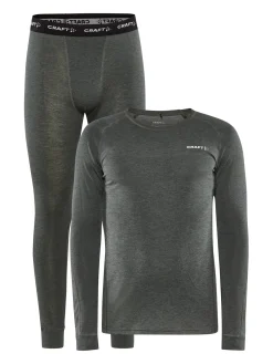 Craft Sportswear Underställ|Underställsset^Wool Merino Set M Juniper-Melange