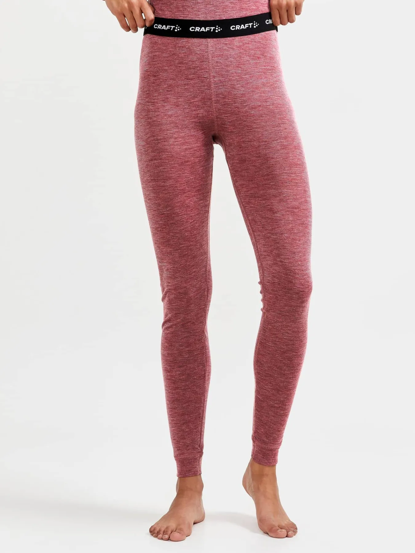 Craft Sportswear Underställ|Aktiva Underställ^Wool Merino Set W Rose-Melange