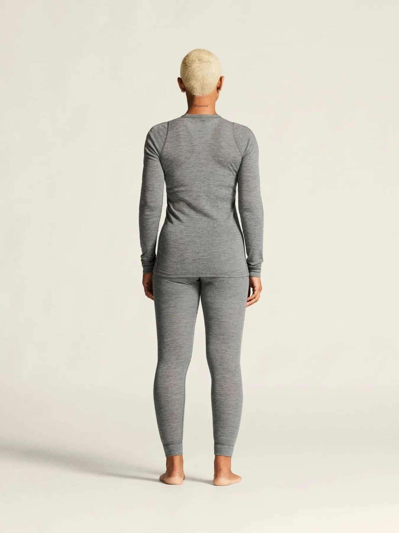 Craft Sportswear Underställ|Aktiva Underställ^Wool Merino Set W Dk Grey Melange