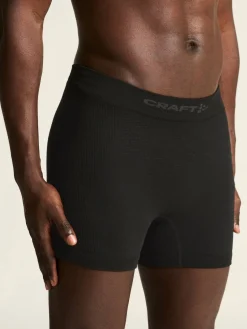 Craft Sportswear Underkläder^Wool Seamless Boxer 3-Inch M Black