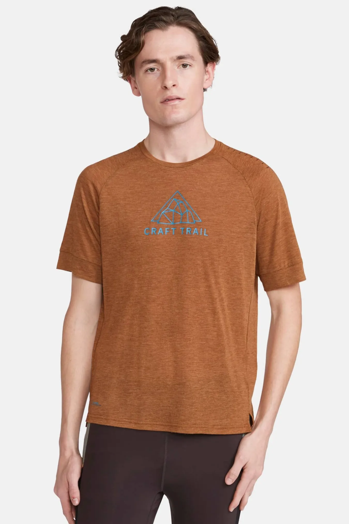 Craft Sportswear T-Shirts & Tröjor|Mellanlager^Wool SS Tee M Roots-Melange