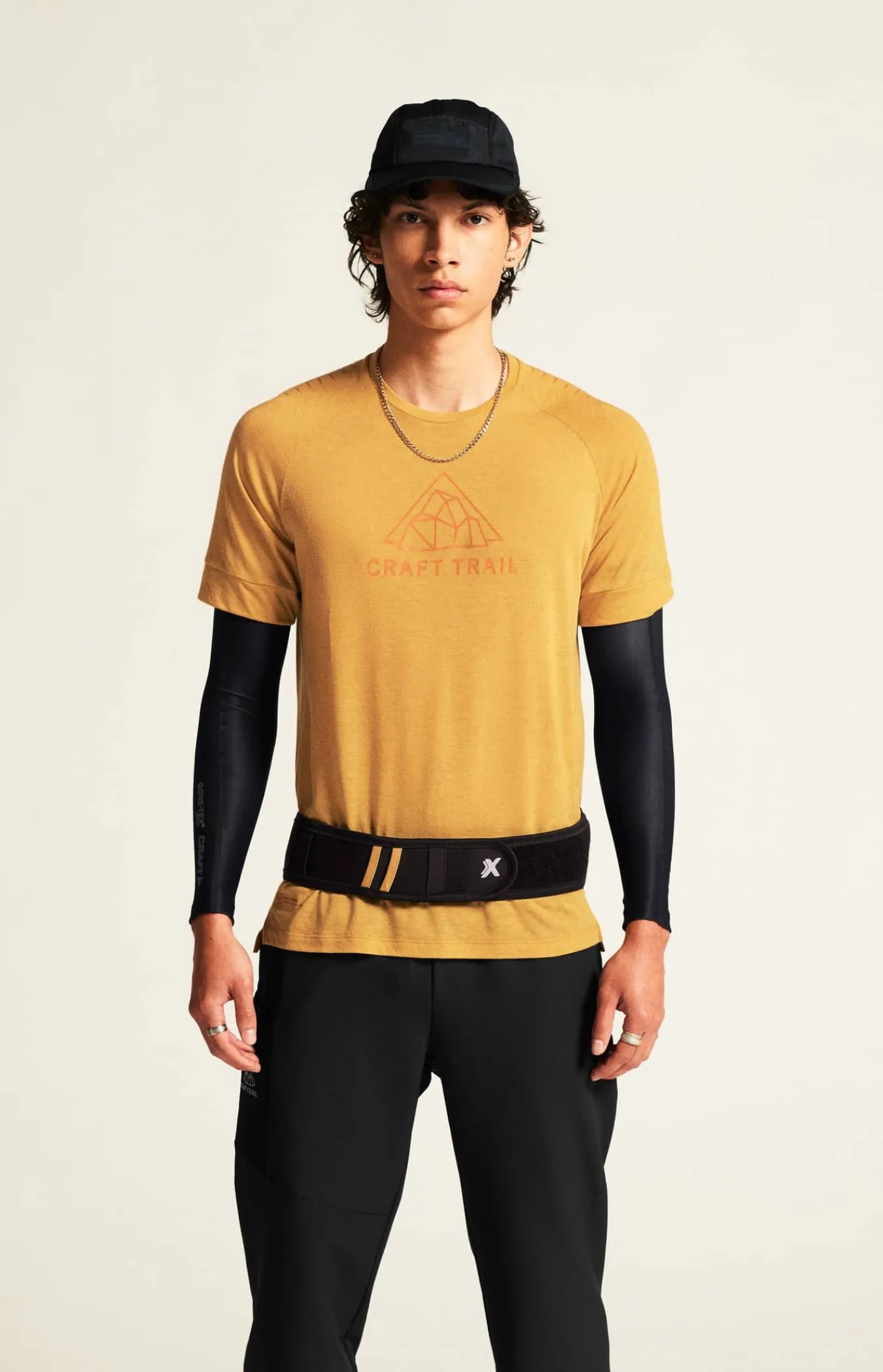 Craft Sportswear T-Shirts & Tröjor|Mellanlager^Wool SS Tee M Turmeric/Melange