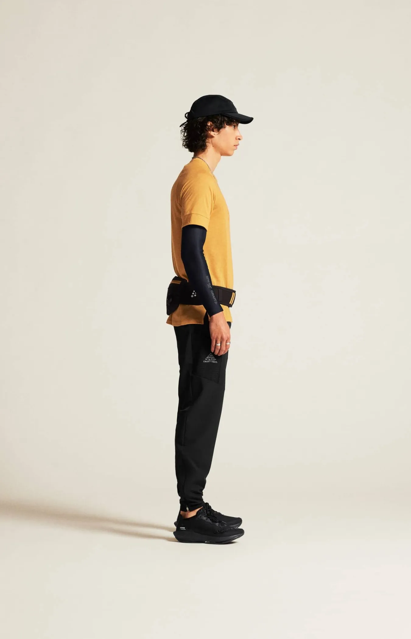 Craft Sportswear T-Shirts & Tröjor|Mellanlager^Wool SS Tee M Turmeric/Melange