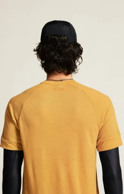 Craft Sportswear T-Shirts & Tröjor|Mellanlager^Wool SS Tee M Turmeric/Melange