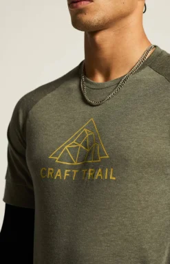Craft Sportswear T-Shirts & Tröjor|Mellanlager^Wool SS Tee M Rift/Melange