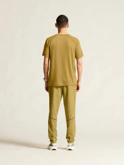 Craft Sportswear T-Shirts & Tröjor|Mellanlager^Wool SS Tee M Khaki Melange