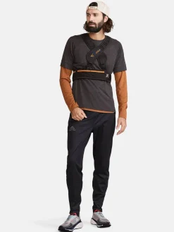 Craft Sportswear T-Shirts & Tröjor|Mellanlager^Wool SS Tee M Black/Melange