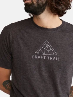 Craft Sportswear T-Shirts & Tröjor|Mellanlager^Wool SS Tee M Black/Melange