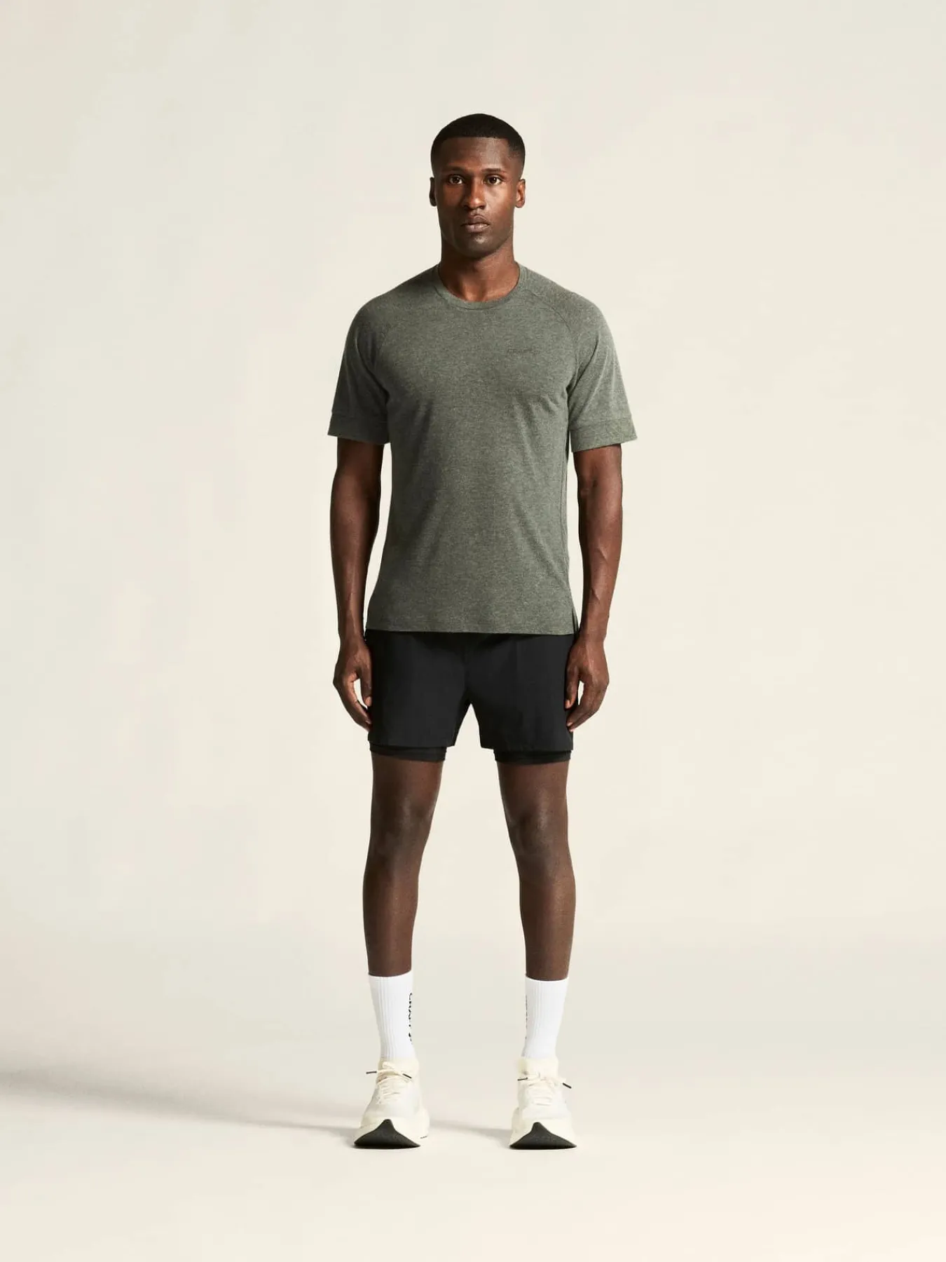 Craft Sportswear T-Shirts & Tröjor|Mellanlager^Wool SS Tee M Chimera/Melange