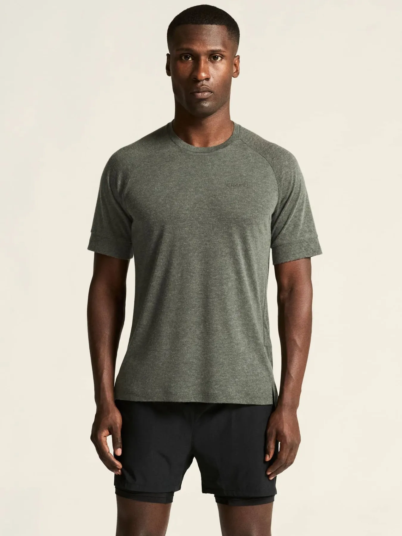 Craft Sportswear T-Shirts & Tröjor|Mellanlager^Wool SS Tee M Chimera/Melange