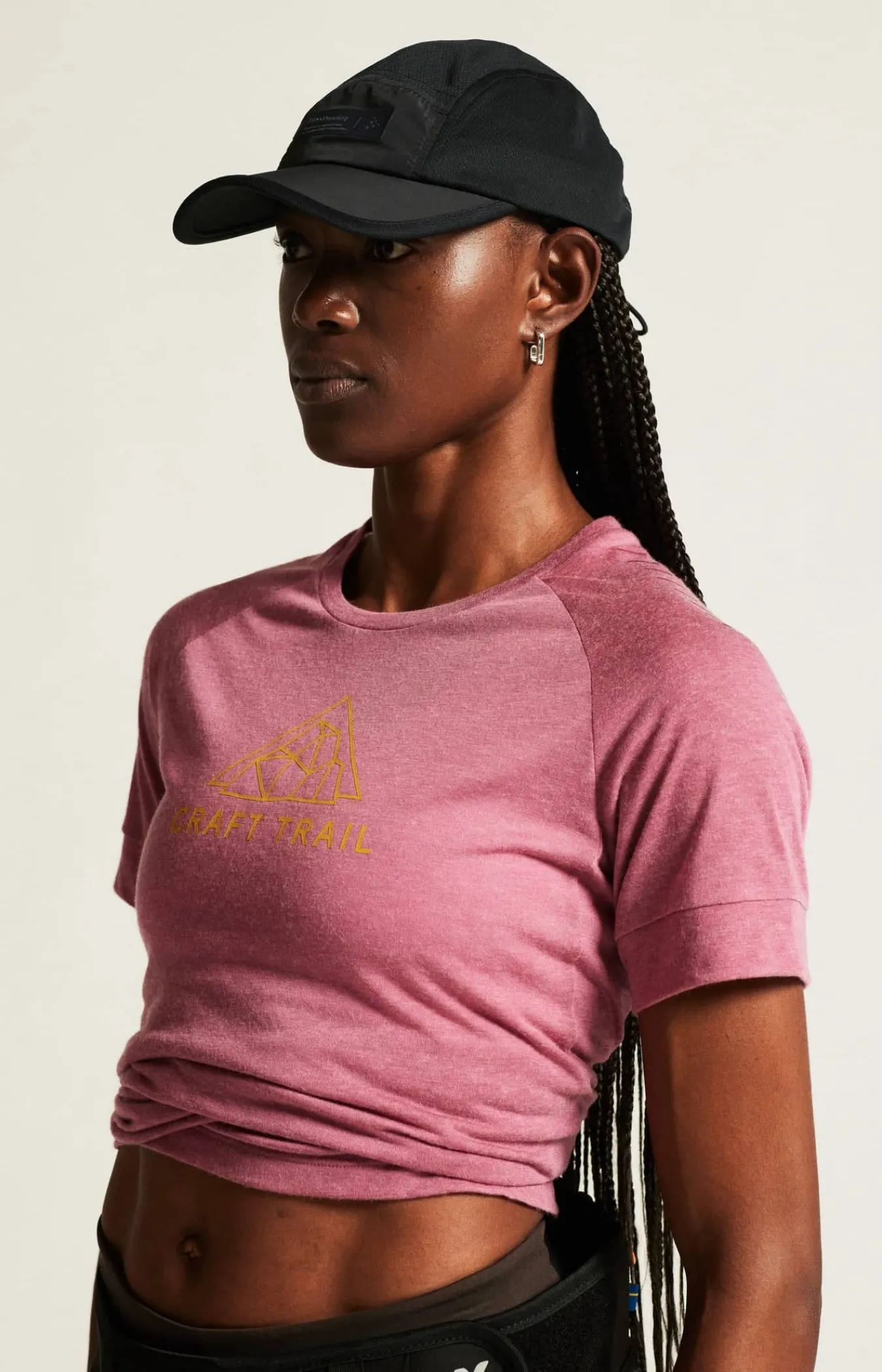 Craft Sportswear T-Shirts & Tröjor^Wool SS Tee W Rouge/Melange