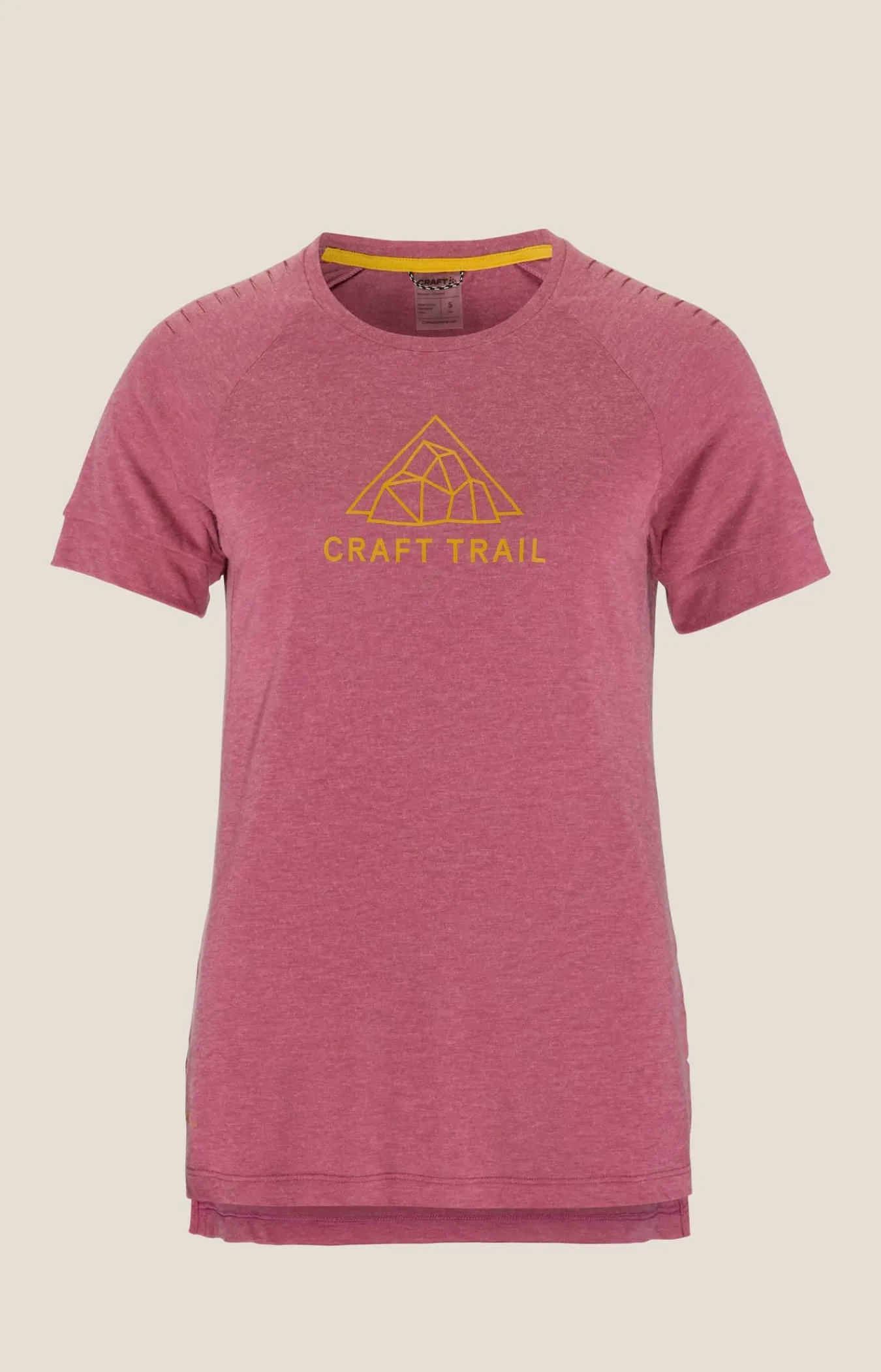 Craft Sportswear T-Shirts & Tröjor^Wool SS Tee W Rouge/Melange