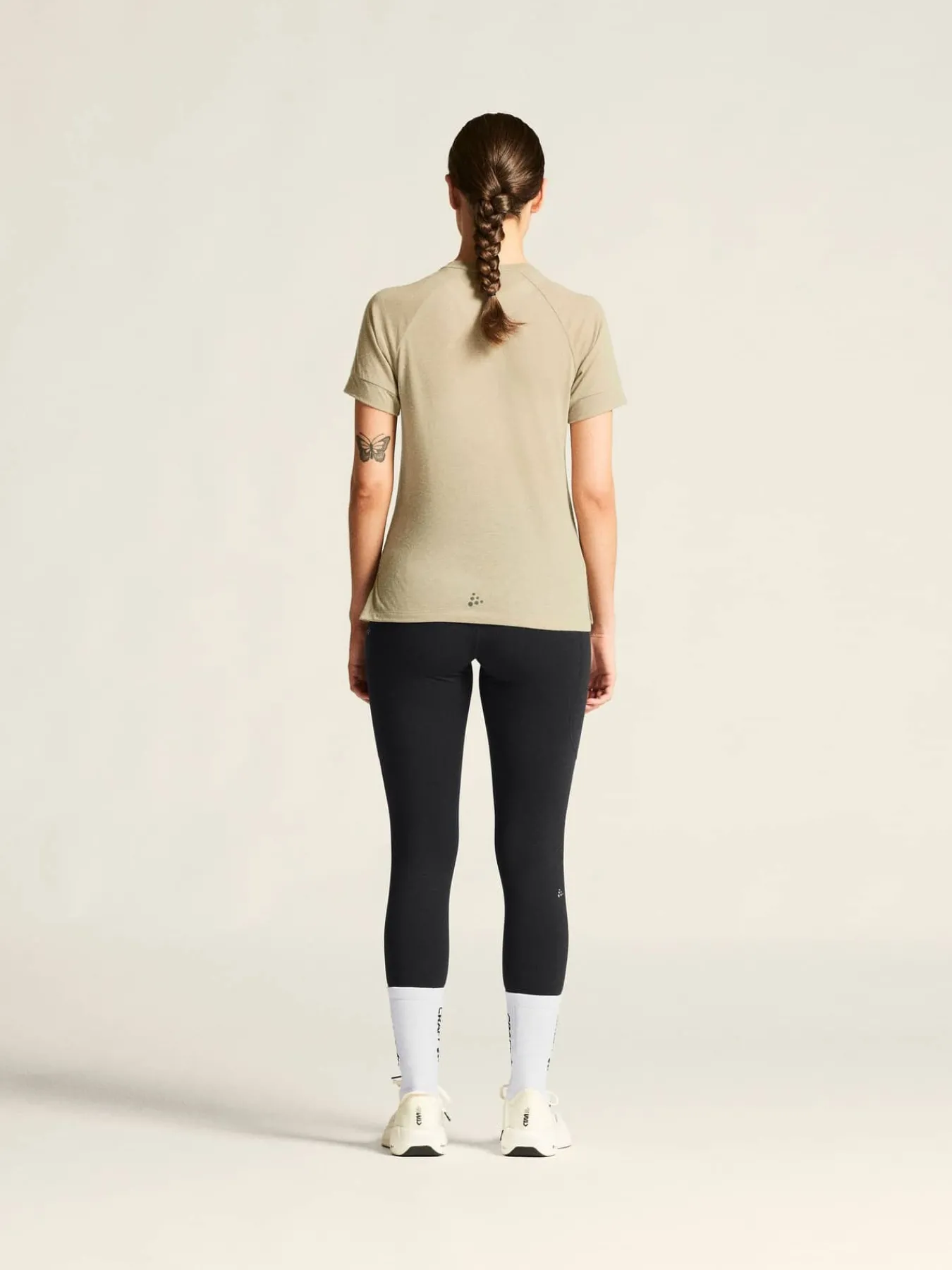 Craft Sportswear T-Shirts & Tröjor^Wool SS Tee W Hay/Melange