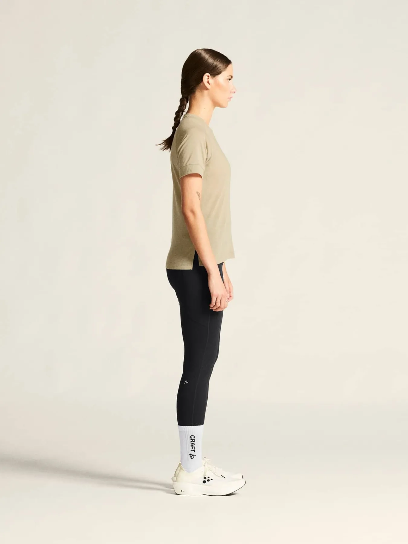 Craft Sportswear T-Shirts & Tröjor^Wool SS Tee W Hay/Melange