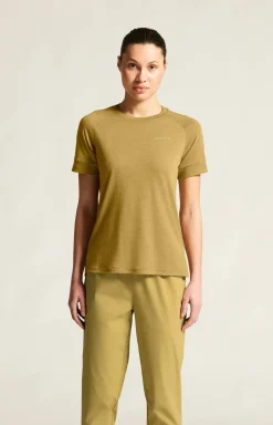 Craft Sportswear T-Shirts & Tröjor^Wool SS Tee W Khaki Melange