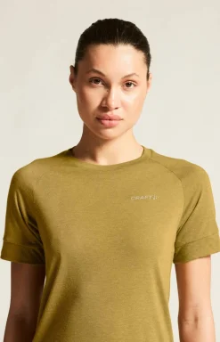 Craft Sportswear T-Shirts & Tröjor^Wool SS Tee W Khaki Melange