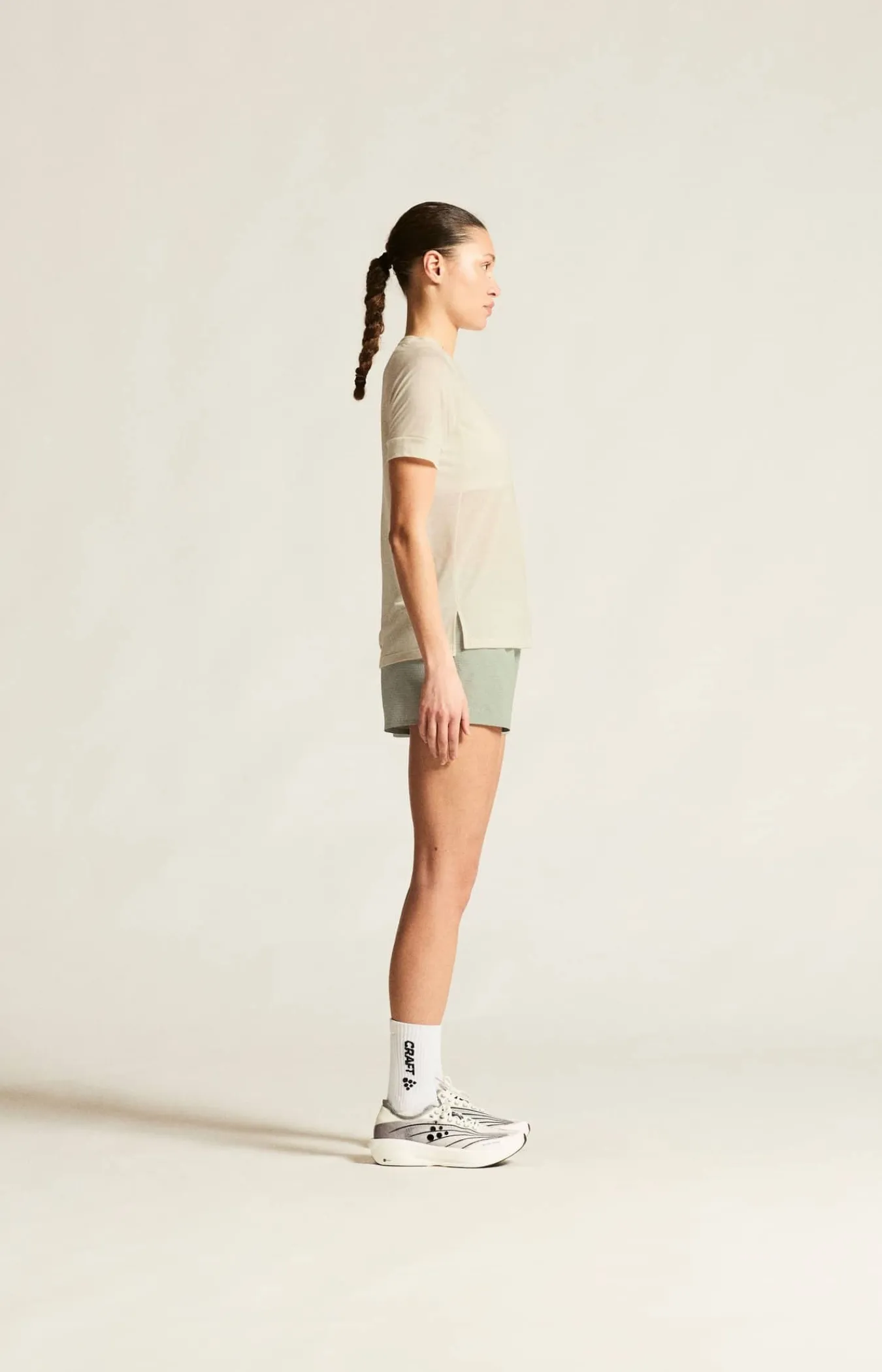 Craft Sportswear T-Shirts & Tröjor^Wool SS Tee W Tofu Melange