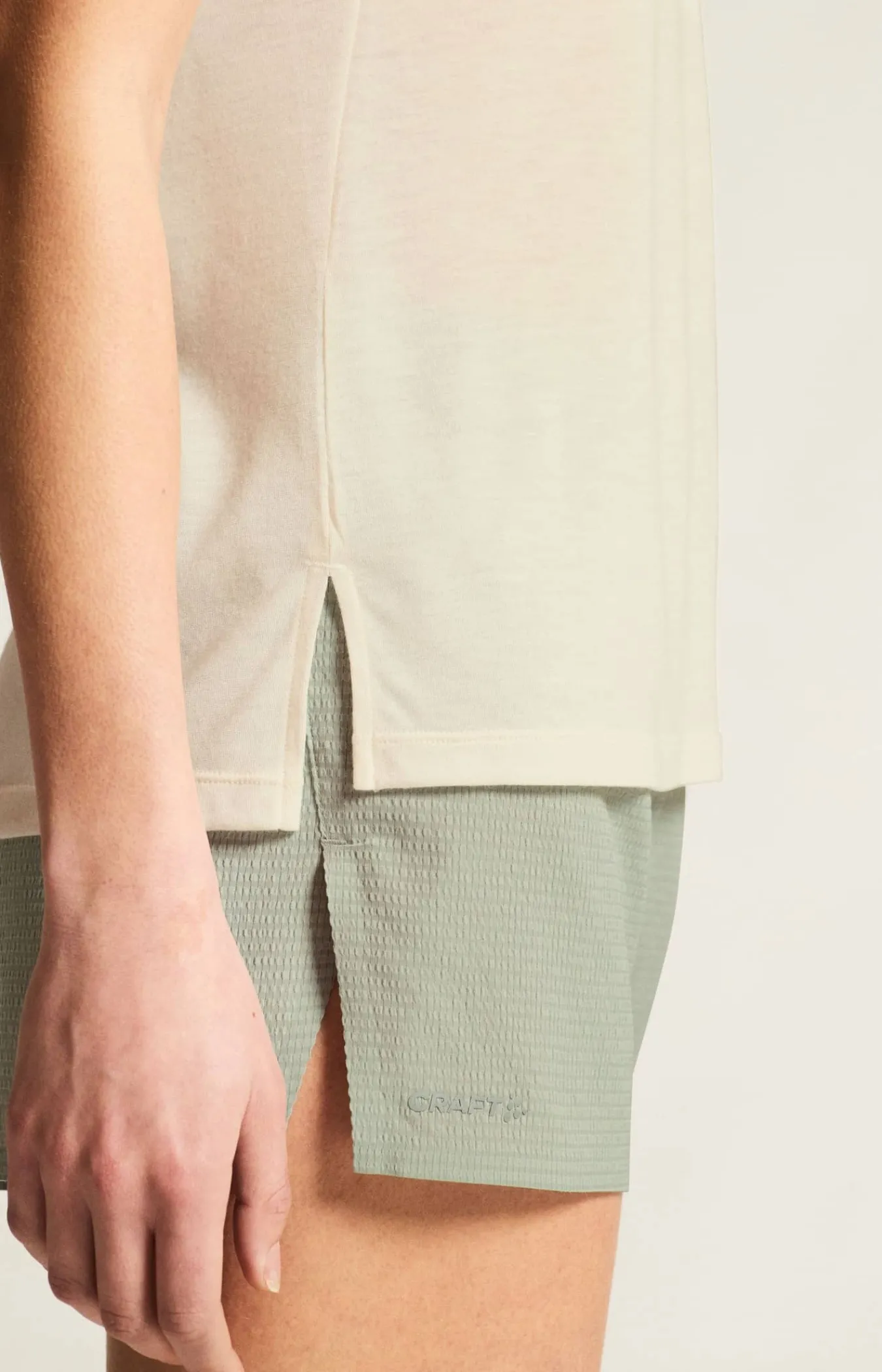 Craft Sportswear T-Shirts & Tröjor^Wool SS Tee W Tofu Melange