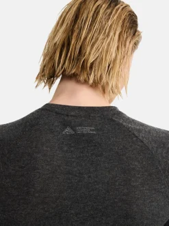 Craft Sportswear T-Shirts & Tröjor^Wool SS Tee W Black/Melange