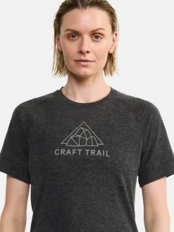 Craft Sportswear T-Shirts & Tröjor^Wool SS Tee W Black/Melange