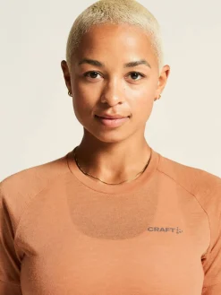 Craft Sportswear T-Shirts & Tröjor^Wool SS Tee W Syrup/Melange