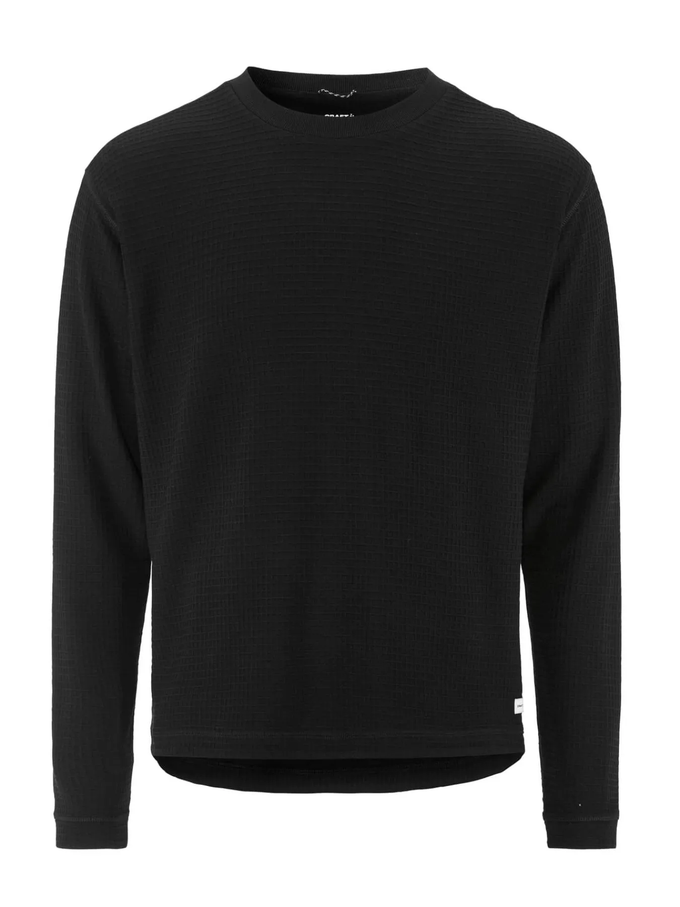 Craft Sportswear T-Shirts & Tröjor|Mellanlager^Wool Waffle RN M Black
