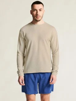 Craft Sportswear T-Shirts & Tröjor|Mellanlager^Wool Waffle RN M Plaster