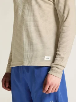 Craft Sportswear T-Shirts & Tröjor|Mellanlager^Wool Waffle RN M Plaster